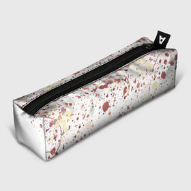 Пенал 3D Брызги красик: в Ухте, 100% полиэстер | плотная ткань, застежка на молнии | брызги | брызги краски | краски