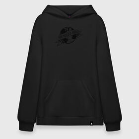 Худи SuperOversize хлопок с принтом The World Is Yours в Ухте, 70% хлопок, 30% полиэстер, мягкий начес внутри | карман-кенгуру, эластичная резинка на манжетах и по нижней кромке, двухслойный капюшон
 | scarface | the world is yours | tony montana | world is mine | world is yours | аль пачино | глобус | кино | лицо со шрамом | мир принадлежит тебе | мир твой | монтана | тони монтана | фильм | цитата | цитата из фильма