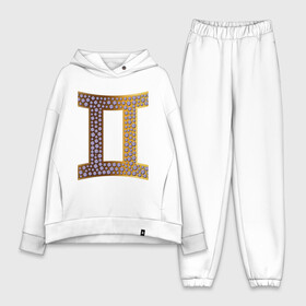 Женский костюм хлопок Oversize с принтом Близнецы(Знак зодиака) в Ухте,  |  | близнецы | гороскоп | знак близнецы | знак зодиака близнецы | знаки зодиака