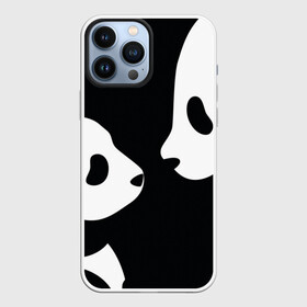 Чехол для iPhone 13 Pro Max с принтом Panda в Ухте,  |  | Тематика изображения на принте: bearcat | coon bear | panda | бамбуковый медвед | большая панда | гигантская панда