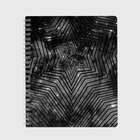 Тетрадь с принтом BRING ME THE HORIZON в Ухте, 100% бумага | 48 листов, плотность листов — 60 г/м2, плотность картонной обложки — 250 г/м2. Листы скреплены сбоку удобной пружинной спиралью. Уголки страниц и обложки скругленные. Цвет линий — светло-серый
 | bmth | bring me the horizon | obey | oliver sykes | rock | бринг ми зэ хорайзон | музыка | оливер сайкс | рок