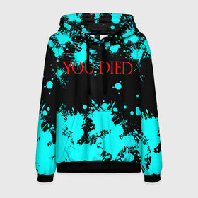 Мужская толстовка 3D с принтом DARK SOULS в Ухте, 100% полиэстер | двухслойный капюшон со шнурком для регулировки, мягкие манжеты на рукавах и по низу толстовки, спереди карман-кенгуру с мягким внутренним слоем. | Тематика изображения на принте: dark souls | dark souls iii | дарк солс | дарк соулс | темные души | черные души