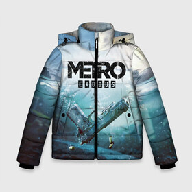 Зимняя куртка для мальчиков 3D с принтом Metro Exodus в Ухте, ткань верха — 100% полиэстер; подклад — 100% полиэстер, утеплитель — 100% полиэстер | длина ниже бедра, удлиненная спинка, воротник стойка и отстегивающийся капюшон. Есть боковые карманы с листочкой на кнопках, утяжки по низу изделия и внутренний карман на молнии. 

Предусмотрены светоотражающий принт на спинке, радужный светоотражающий элемент на пуллере молнии и на резинке для утяжки | metro | metro 2033 | metro 2034 | metro exodus | metro last light | metro redux | stalker | вселенная метро | игра метро | исход | ласт лайт | лого метро | лого метро эксодус | метро | метро 2033 | метро 2034 | метро исход | метро редукс
