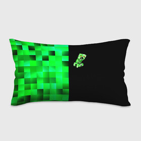 Подушка 3D антистресс с принтом MINECRAFT CREEPER в Ухте, наволочка — 100% полиэстер, наполнитель — вспененный полистирол | состоит из подушки и наволочки на молнии | blox | creeper | dungeons | game | geometry | green | neon | pixel | steve | алекс | детям | зелень | игра | кислотный | крипер | куб | логотипы игр | майнкрафт | мальчикам | мобы | неоновый | пиксель | пиксельный | подземелья