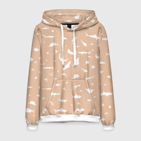 Мужская толстовка 3D с принтом Manta 2 в Ухте, 100% полиэстер | двухслойный капюшон со шнурком для регулировки, мягкие манжеты на рукавах и по низу толстовки, спереди карман-кенгуру с мягким внутренним слоем. | dolphin | fish | killer whale | manta | see life | shark | акула | дельфин | касатка | морские жители | рыба