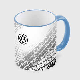 Кружка с полной запечаткой с принтом Volkswagen в Ухте, керамика | ёмкость 330 мл | Тематика изображения на принте: volkswagen | vw | vw значок | vw лого | vw марка | vw эмблема | wv | значок vw | значок фольксваген | лого автомобиля | лого вольцваген | логотип vw | фольксваген | фольцваген
