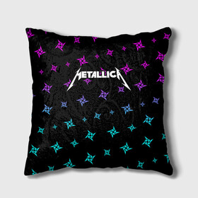 Подушка 3D с принтом METALLICA / МЕТАЛЛИКА в Ухте, наволочка – 100% полиэстер, наполнитель – холлофайбер (легкий наполнитель, не вызывает аллергию). | состоит из подушки и наволочки. Наволочка на молнии, легко снимается для стирки | hetfield | james | logo | metal | metalica | metallica | music | rock | star | джеймс | звезда | знак | ларс | лого | логотип | логотипы | метал | металика | металлика | музыка | рок | символ | символы | ульрих | хэтфилд