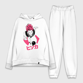 Женский костюм хлопок Oversize с принтом Hisoka Хантер в Ухте,  |  | anime | hisoka | hunter x hunter | аниме | гон фрикс | манга | охотник х охотник | хантер хантер | хантеры | хисока