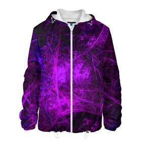 Мужская куртка 3D с принтом Tenner в Ухте, ткань верха — 100% полиэстер, подклад — флис | прямой крой, подол и капюшон оформлены резинкой с фиксаторами, два кармана без застежек по бокам, один большой потайной карман на груди. Карман на груди застегивается на липучку | Тематика изображения на принте: background | lines | patterns | pink | shadow | абстракция | линии | розовый | тень | узоры | фон