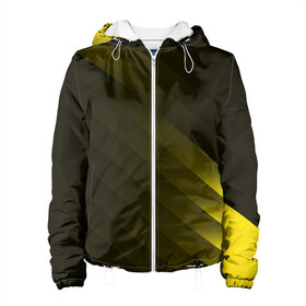 Женская куртка 3D с принтом SPORT WEAR в Ухте, ткань верха — 100% полиэстер, подклад — флис | прямой крой, подол и капюшон оформлены резинкой с фиксаторами, два кармана без застежек по бокам, один большой потайной карман на груди. Карман на груди застегивается на липучку | abstraction | geometry | neon | sport | sport wear | texture | абстракция | брызги | геометрия | краски | красный | линии | неон | неоновый | полосы | соты | спорт | спортивная одежда | спортивная форма | текстура | фигуры