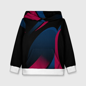 Детская толстовка 3D с принтом SPORT WEAR в Ухте, 100% полиэстер | двухслойный капюшон со шнурком для регулировки, мягкие манжеты на рукавах и по низу толстовки, спереди карман-кенгуру с мягким внутренним слоем | Тематика изображения на принте: abstraction | geometry | neon | sport | sport wear | texture | абстракция | брызги | геометрия | краски | красный | линии | неон | неоновый | полосы | соты | спорт | спортивная одежда | спортивная форма | текстура | фигуры