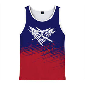 Мужская майка 3D с принтом VELIAL SQUAD в Ухте, 100% полиэстер | круглая горловина, приталенный силуэт, длина до линии бедра. Пройма и горловина окантованы тонкой бейкой | Тематика изображения на принте: velial squad | велиал сквад