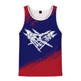 Мужская майка 3D с принтом VELIAL SQUAD в Ухте, 100% полиэстер | круглая горловина, приталенный силуэт, длина до линии бедра. Пройма и горловина окантованы тонкой бейкой | Тематика изображения на принте: velial squad | велиал сквад