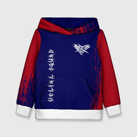 Детская толстовка 3D с принтом VELIAL SQUAD. в Ухте, 100% полиэстер | двухслойный капюшон со шнурком для регулировки, мягкие манжеты на рукавах и по низу толстовки, спереди карман-кенгуру с мягким внутренним слоем | velial squad | велиал сквад