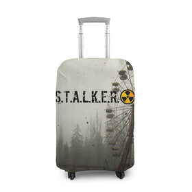 Чехол для чемодана 3D STALKER 2: в Ухте, 86% полиэфир, 14% спандекс | двустороннее нанесение принта, прорези для ручек и колес | gsc game world | s.t.a.l.k.e.r. | stalker | stalker 2 | постапокалиптический шутер | сталкер | сталкер 2 | шутер