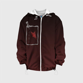 Детская куртка 3D с принтом бабочка изи butterfly easy в Ухте, 100% полиэстер | застежка — молния, подол и капюшон оформлены резинкой с фиксаторами, по бокам — два кармана без застежек, один потайной карман на груди, плотность верхнего слоя — 90 г/м2; плотность флисового подклада — 260 г/м2 | 