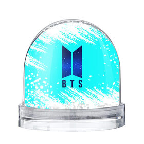 Снежный шар с принтом BTS. в Ухте, Пластик | Изображение внутри шара печатается на глянцевой фотобумаге с двух сторон | bangtan boys | bt21 | bts | k pop | бтс | музыка