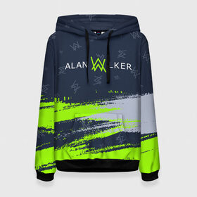 Женская толстовка 3D с принтом ALAN WALKER / АЛАН УОКЕР в Ухте, 100% полиэстер  | двухслойный капюшон со шнурком для регулировки, мягкие манжеты на рукавах и по низу толстовки, спереди карман-кенгуру с мягким внутренним слоем. | alan | faded | house | logo | music | walker | алан | вокер | волкер | диджей | лого | логотип | логотипы | музыка | музыкант | символ | символы | танцеальная | уокер | хаус | электронная