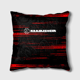 Подушка 3D с принтом Rammstein. в Ухте, наволочка – 100% полиэстер, наполнитель – холлофайбер (легкий наполнитель, не вызывает аллергию). | состоит из подушки и наволочки. Наволочка на молнии, легко снимается для стирки | music | rammstein | rock | индастриал метал | метал группа | музыка | музыкальная группа | немецкая метал группа | рамштайн | рок | хард рок