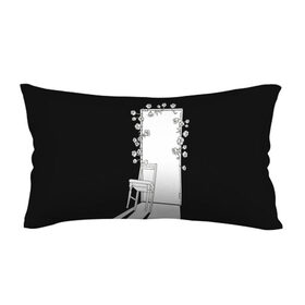 Подушка 3D антистресс с принтом Запертые цветы в Ухте, наволочка — 100% полиэстер, наполнитель — вспененный полистирол | состоит из подушки и наволочки на молнии | 