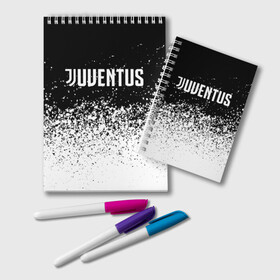 Блокнот с принтом JUVENTUS в Ухте, 100% бумага | 48 листов, плотность листов — 60 г/м2, плотность картонной обложки — 250 г/м2. Листы скреплены удобной пружинной спиралью. Цвет линий — светло-серый
 | cr7 | juve | juventus | ronaldo | роналдо | ювентус
