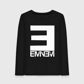 Женский лонгслив хлопок с принтом EMINEM в Ухте, 100% хлопок |  | eminem | rap | актёр | американский рэпер | композитор | маршалл | продюсер | рэп | рэпер | эминем