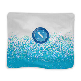 Плед 3D с принтом NAPOLI. в Ухте, 100% полиэстер | закругленные углы, все края обработаны. Ткань не мнется и не растягивается | fc | football | football club | napoli | sport | итальянский профессиональный футбольный клуб | наполи | неаполь | спорт | уефа | униформа | фирменные цвета | фк | футбол | футбольный клуб