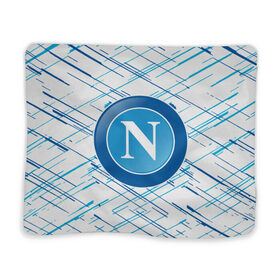 Плед 3D с принтом NAPOLI. в Ухте, 100% полиэстер | закругленные углы, все края обработаны. Ткань не мнется и не растягивается | fc | football | football club | napoli | sport | итальянский профессиональный футбольный клуб | наполи | неаполь | спорт | уефа | униформа | фирменные цвета | фк | футбол | футбольный клуб