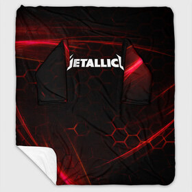 Плед с рукавами с принтом Metallica в Ухте, 100% полиэстер | Закругленные углы, все края обработаны. Ткань не мнется и не растягивается. Размер 170*145 | metallica | music | rock | американская рок группа | метал группа | металлика | музыка | рок | рок группа | трэш метал | хеви метал