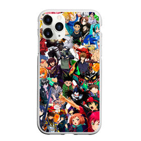 Чехол для iPhone 11 Pro Max матовый с принтом Аниме персонажи в Ухте, Силикон |  | akame | akatsuki | anime | art | collage | crossover | japan | аниме | арт | герои | коллаж | манга | персонажи
