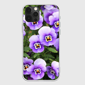 Чехол для iPhone 12 Pro Max с принтом Анютины глазки в Ухте, Силикон |  | Тематика изображения на принте: flowers | анютины глазки | природа | природный | растение | растения | цветок | цветочек | цветочки | цветы