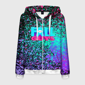 Мужская толстовка 3D на молнии с принтом Fall Guys в Ухте, 100% полиэстер | длина до линии бедра, манжеты и пояс оформлены мягкой тканевой резинкой, двухслойный капюшон со шнурком для регулировки, спереди молния, по бокам два кармана | buster | buster rofls | fall | fall guys | fall guys epic | fall guys fails | fall guys hacker | fall guys highlights | fall guys new | fall guys top | fall guys ultimate knockout | fall guys wins | guys | world record fall guys | бустер