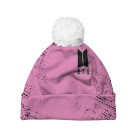 Шапка 3D c помпоном с принтом BTS в Ухте, 100% полиэстер | универсальный размер, печать по всей поверхности изделия | bts | j hope | j pop | jimin | jin | jungkook | k pop | korea | music | nct | pop | pop idols | suga | v | айдолы | бтс | идолы | к поп | корейская музыка | корея | нст | поп | попса | чимин