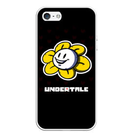 Чехол для iPhone 5/5S матовый UNDERTALE: в Ухте, Силикон | Область печати: задняя сторона чехла, без боковых панелей | sans | undertale | андертале | андертейл | игра | подземная история | подземная сказка | санс | ундертале