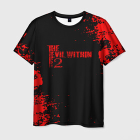 Мужская футболка 3D с принтом The Evil Within в Ухте, 100% полиэфир | прямой крой, круглый вырез горловины, длина до линии бедер | bethesda softworks | evil within | gameplay | games | horror | pc | play | playstation 4 | ps4 | survival horror | tango gameworks | the evil within | the evil within (video game) | the evil within 2 | walkthrough | xbox one