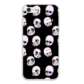Чехол для iPhone 5/5S матовый Undertale: в Ухте, Силикон | Область печати: задняя сторона чехла, без боковых панелей | animation | frisk | megalovania | papyrus | sans | toby fox | undertale | undertale animation | undertale comic dub | undertale song | undyne | андертейл | комикс андертейл | санс | санс и папирус | фриск