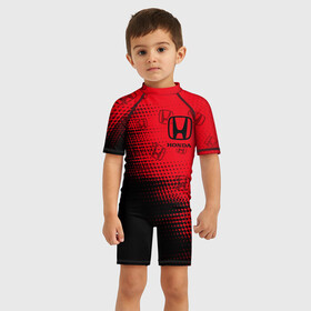 Детский купальный костюм 3D с принтом HONDA   ХОНДА в Ухте, Полиэстер 85%, Спандекс 15% | застежка на молнии на спине | accord | auto | civic | crv | honda | jylf | logo | moto | motors | racing | sport | авто | автомобиль | аккорд | гонки | гоночный | лого | логотип | логотипы | марка | мото | моторс | мотоцикл | рщтвф | серия | символ | символы | спорт