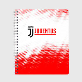 Тетрадь с принтом JUVENTUS / ЮВЕНТУС в Ухте, 100% бумага | 48 листов, плотность листов — 60 г/м2, плотность картонной обложки — 250 г/м2. Листы скреплены сбоку удобной пружинной спиралью. Уголки страниц и обложки скругленные. Цвет линий — светло-серый
 | Тематика изображения на принте: ball | club | dtynec | foot | football | italy | juventus | logo | ronaldo | sport | team | дибала | италия | клуб | лого | логотип | логотипы | огмутегы | роналдо | сборная | символ | символы | спорт | форма | футбол | футболист | футболисту | 