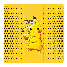 Магнитный плакат 3Х3 Pikachu Pika Pika: в Ухте, Полимерный материал с магнитным слоем | 9 деталей размером 9*9 см | pika | pikachu | аниме | детская | детям | игры | молния | мышка | мышь | пика | пикачу | покемон | покемоны