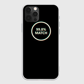 Чехол для iPhone 12 Pro Max с принтом ЧЕРНОЕ ЗЕРКАЛО ГЛЮК в Ухте, Силикон |  | 
