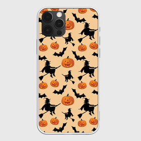 Чехол для iPhone 12 Pro Ведьмин праздник: в Ухте, силикон | область печати: задняя сторона чехла, без боковых панелей | арт | ведьма | ведьмы | вектор | джек | летучая мышь | летучие мыши | рисунок | свеча | свечи | силуэт | силуэты | тени | тень | тыква | тыквы | фонари | фонари джека | фонарь | фонарь джека