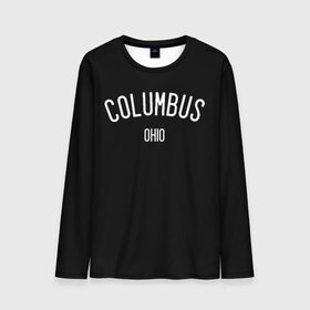 Мужской лонгслив 3D с принтом КОЛАМБУС в Ухте, 100% полиэстер | длинные рукава, круглый вырез горловины, полуприлегающий силуэт | Тематика изображения на принте: 