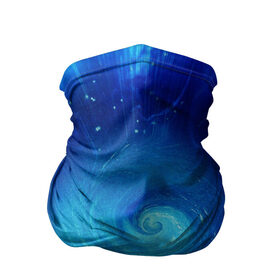 Бандана-труба 3D с принтом Водоворот в Ухте, 100% полиэстер, ткань с особыми свойствами — Activecool | плотность 150‒180 г/м2; хорошо тянется, но сохраняет форму | abstraction | fractal | whirlpool | абстракция | синий цвет.