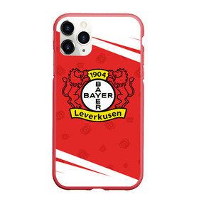 Чехол для iPhone 11 Pro Max матовый с принтом BAYER / Байер в Ухте, Силикон |  | bayer | club | footbal | logo | байер | знак | клуб | логотип | логотипы | символ | символы | форма | футбол | футбольная | футбольный
