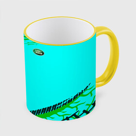 Кружка с полной запечаткой с принтом  Land Rover в Ухте, керамика | ёмкость 330 мл | auto | land rover | sport | авто | автомобиль | автомобильные | бренд | марка | спорт