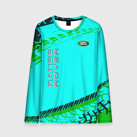 Мужской лонгслив 3D с принтом  Land Rover в Ухте, 100% полиэстер | длинные рукава, круглый вырез горловины, полуприлегающий силуэт | Тематика изображения на принте: auto | land rover | sport | авто | автомобиль | автомобильные | бренд | марка | спорт