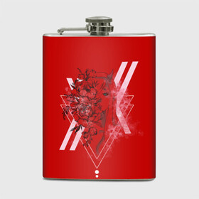 Фляга с принтом Darling in the Franxx Настроение цвета роз в Ухте, металлический корпус | емкость 0,22 л, размер 125 х 94 мм. Виниловая наклейка запечатывается полностью | Тематика изображения на принте: 002 | 02 | ahegao | anime | darling | franx | franxx | girl | girls | in | senpai | the | two | waifu | zero | zerotwo | аниме | ахегао | вайфу | девушка | семпай | сенпай | тян