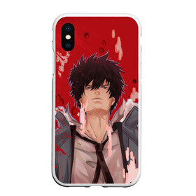 Чехол для iPhone XS Max матовый с принтом ПСИХО ПАСС в Ухте, Силикон | Область печати: задняя сторона чехла, без боковых панелей | anime | manga | аниме | манга | психо паспорт | психо пасс | психопаспорт | психопасс