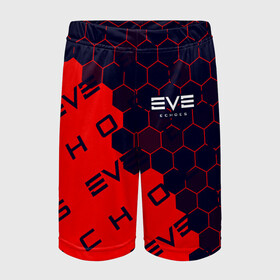 Детские спортивные шорты 3D EVE ECHOES ИВ ЭХО: в Ухте,  100% полиэстер
 | пояс оформлен широкой мягкой резинкой, ткань тянется
 |