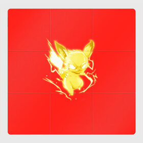 Магнитный плакат 3Х3 Pikachu Pika Pika: в Ухте, Полимерный материал с магнитным слоем | 9 деталей размером 9*9 см | pika | pikachu | аниме | детская | детям | игры | молния | мышка | мышь | пика | пикачу | покемон | покемоны